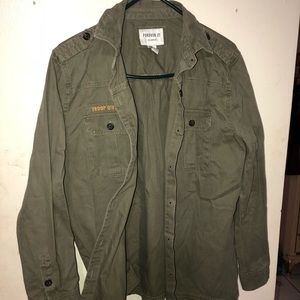 Forever 21 button up top